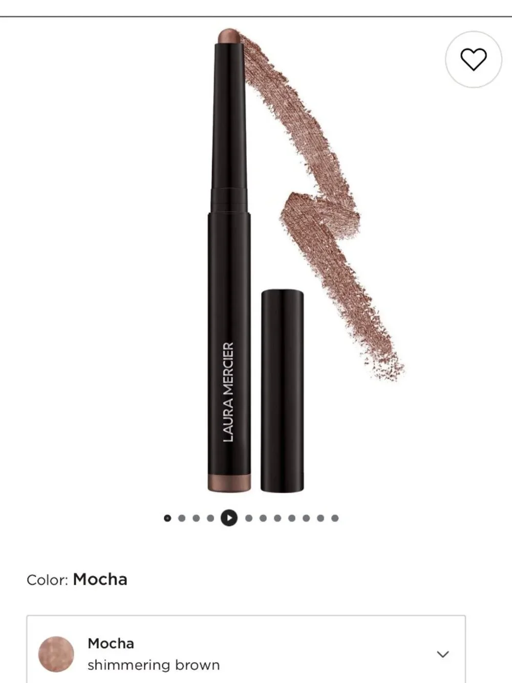Laura Mercier Caviar Stick Eye Color - Mocha Like New!